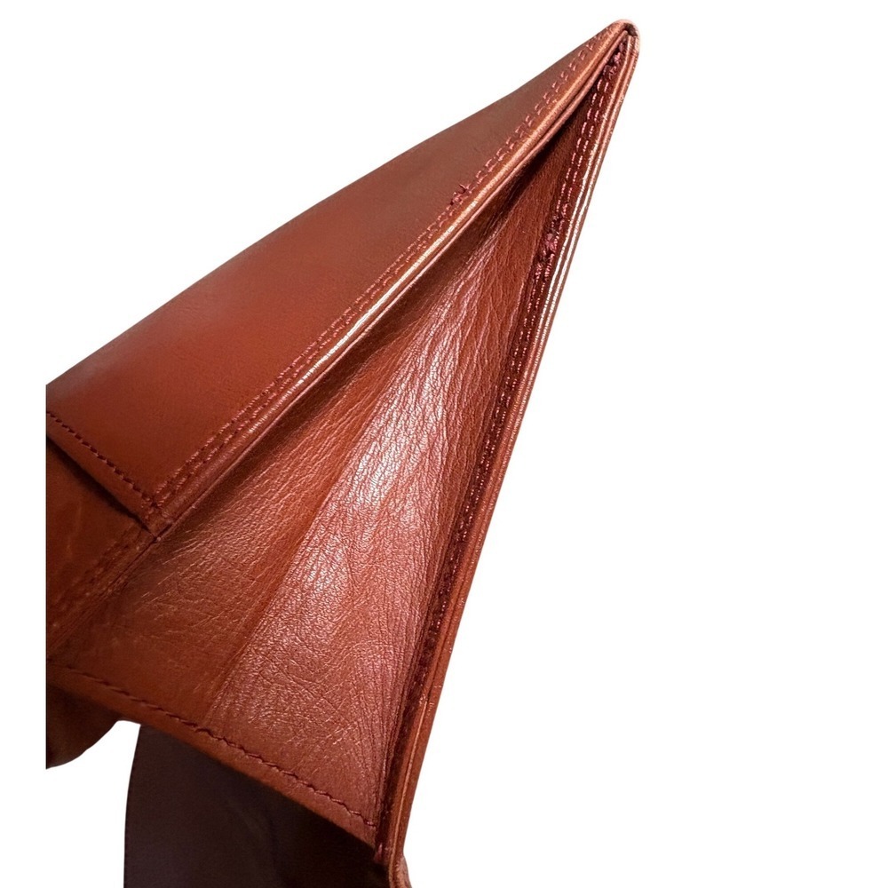 Cartier Bordeaux Leather Clutch Wallet Burgundy Vintage with Certificate - Picture 14 of 15